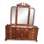 Thomasville Mahogany Triple Mirror Dresser For Sale
