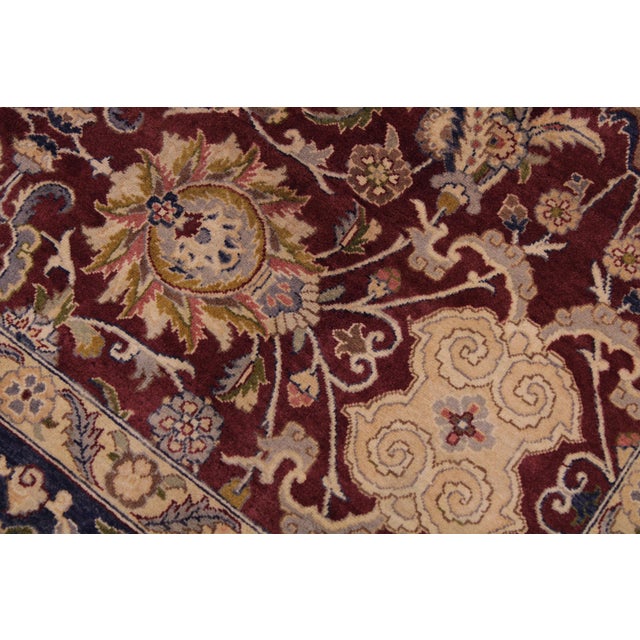 Designed with mesmerizing intricacy and gorgeous color palette, this hand-knotted masterpiece demonstrates the beauty and...