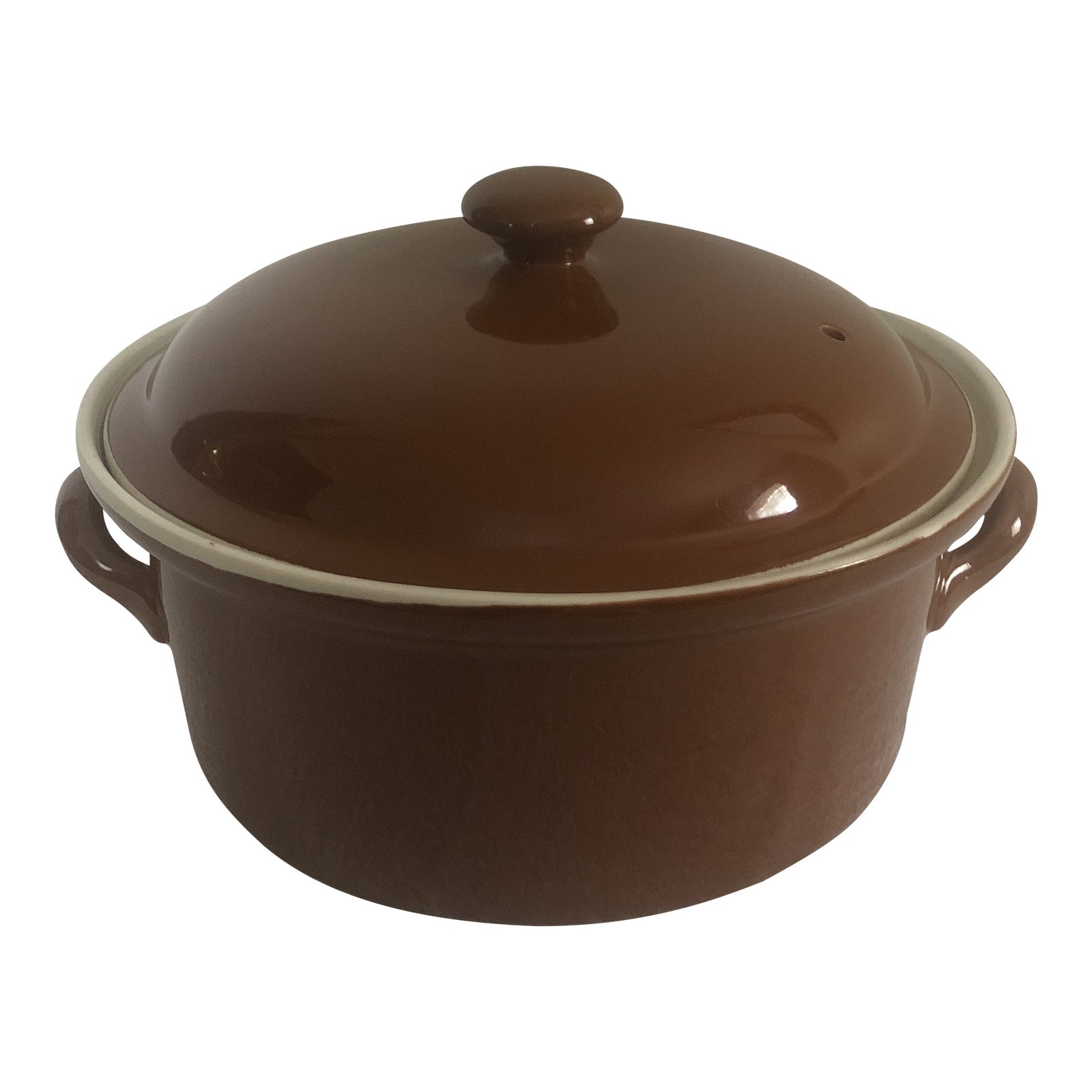 Mid 20th Century Hall Dutch Oven Casserole Dish With Lid 77 Chairish