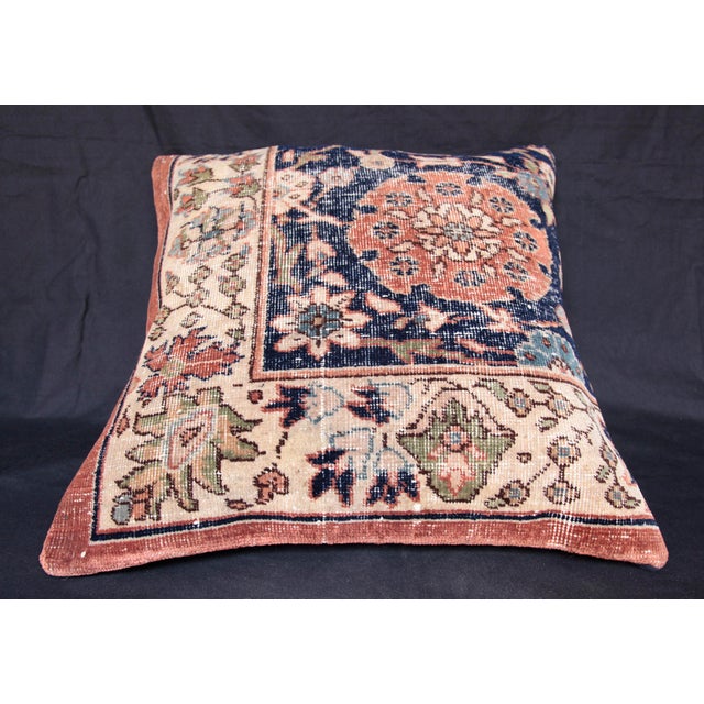 Decorative Handwoven Rug Pillow Cover -20'' X 20'' For Sale - Image 13 of 15