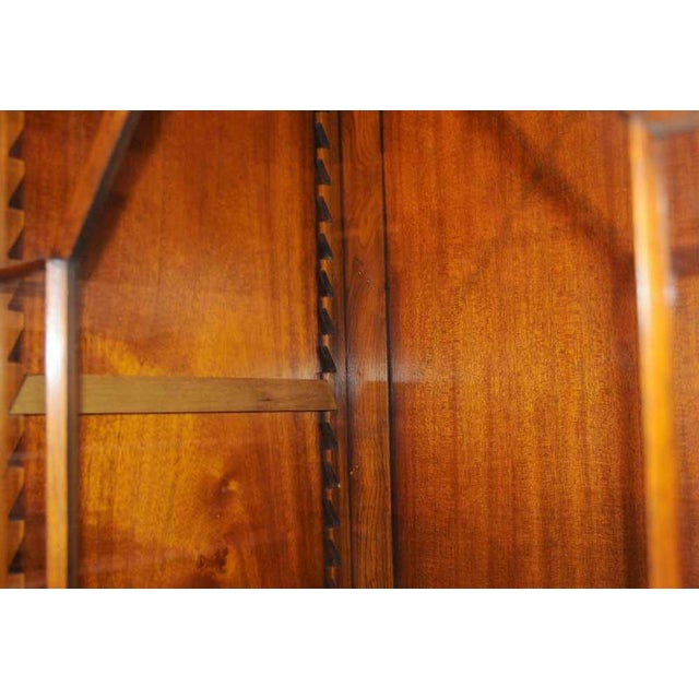 Victorian Walnut Breakfront Bookcase For Sale - Image 10 of 18