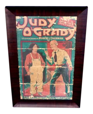Judy O'Grady Playbill Sign