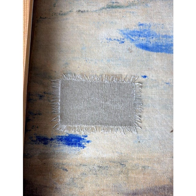 Mid 20th Century Abstract Lyrical French Oil Painting on Canvas For Sale - Image 15 of 18