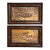 Pair 19th Century French Black Forest Style Repoussé Brass Hunting Wall Panels For Sale