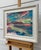 Pink & Turquoise Abstract Expressionist Painting by Contemporary British Artist 2025 For Sale - Image 14 of 18