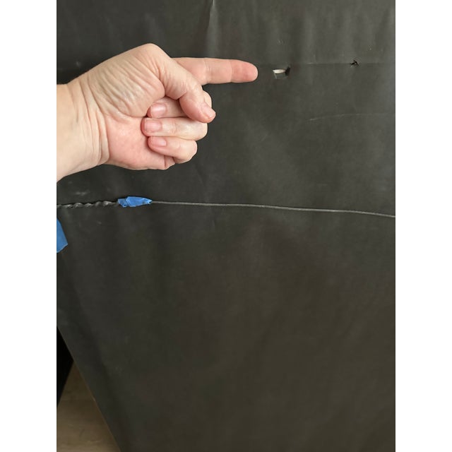 Guy Buffet Artist Proof “La Fontaine De Mars Paris” Limited Edition 38/50 Serigraph Art, 45” Framed, Rare For Sale - Image 9 of 11