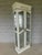 Hekman French Country Style Alabaster Lime Green Lighted Curio Cabinets- a Pair 1 Pc design features 2 doors, with 4...