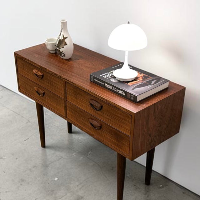 Wood Danish Rosewood Chest of Drawers from FM Møbler, Denmark, 1960s For Sale - Image 7 of 18
