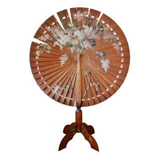 Art Nouveau Folding Screen in Wood, 1890s For Sale