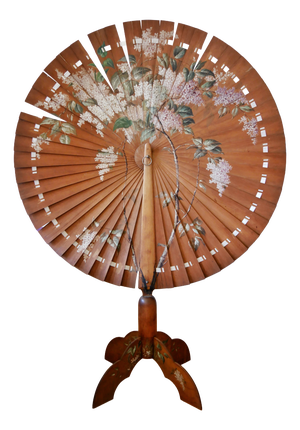 Art Nouveau Folding Screen in Wood, 1890s