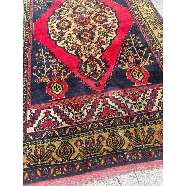 Nice Mid-Century Turkish Konya Rug, 1940s For Sale - Image 10 of 16