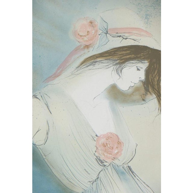 Modern Bernard Charoy, Aurélie, Lithograph For Sale - Image 3 of 9