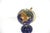 Mid-Century Modern Vintage Gemstone Globe Lapis Lazuli and Semi Precious Stones Desk Top Small Office Decor, Collector Gift For Sale - Image 3 of 12