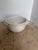 Mid 20th Century Oversized White Stoneware Cachepot With Handles For Sale - Image 5 of 8