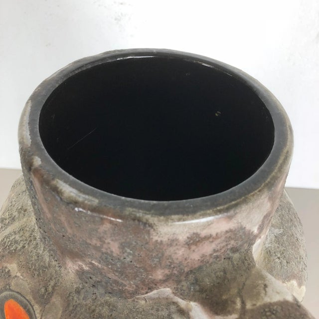 Mid-Century Modern Large Model 420-54 Fat Lava Vase from Scheurich, 1970s For Sale - Image 3 of 18