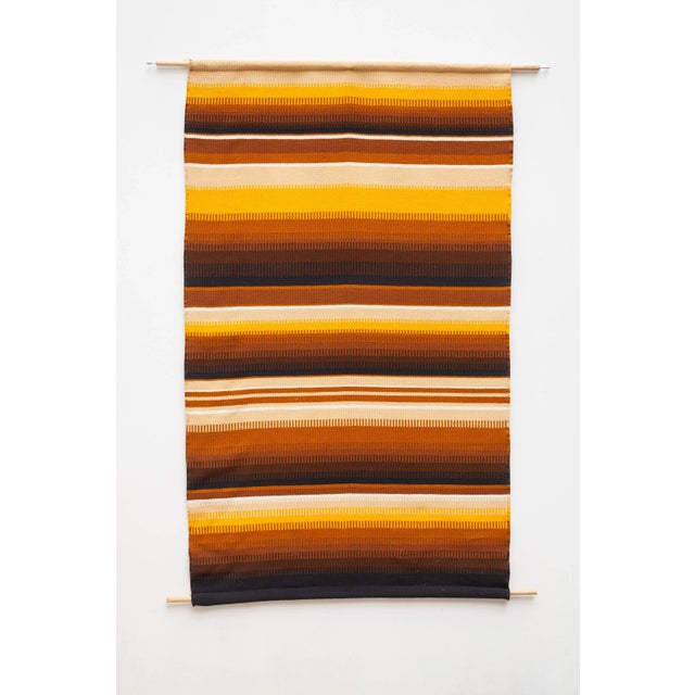 Swedish Flat-Weave Carpet, 1950s For Sale - Image 4 of 5