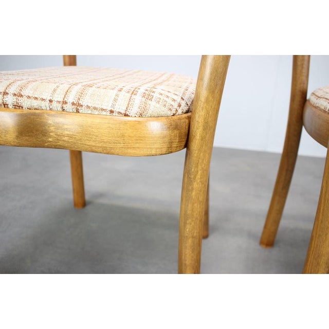 Bentwood Armchairs attributed to Antonín Šuman for Ton, Former Czechoslovakia, 1980s, Set of 2 For Sale - Image 10 of 16