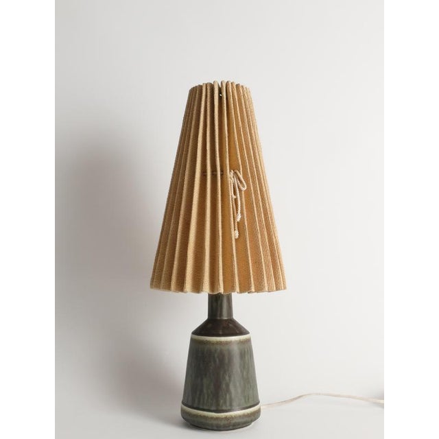 Scandinavian Modern Stoneware Table Lamp from Desiree Stentøj, 1960s For Sale - Image 4 of 11