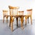 Vintage French Dining Chairs, 1950s, Set of 4 For Sale - Image 10 of 10