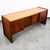 Wood Mid Century Modern Credenza Oak Walnut 5 Drawer Wood Oak File Doors Vintage For Sale - Image 7 of 12