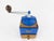 French Provincial Vintage French Peugeot Frères Coffee Grinder in Cobalt Blue – Mid-20th Century For Sale - Image 3 of 13
