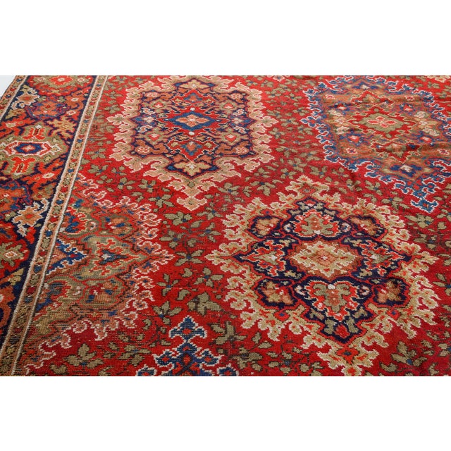 1920s 1920s English Axminster Botanical Rug For Sale - Image 5 of 8