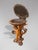 Baroque Italian Baroque Putti Statue in Walnut, 1860 For Sale - Image 3 of 10