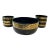 Greek Pattern Melamine Salad Bowl Set For Sale
