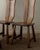 Brutalist Oak Dining Chairs with Sculptural High Backs by De Puydt, 1960s, Set of 4 For Sale - Image 14 of 18