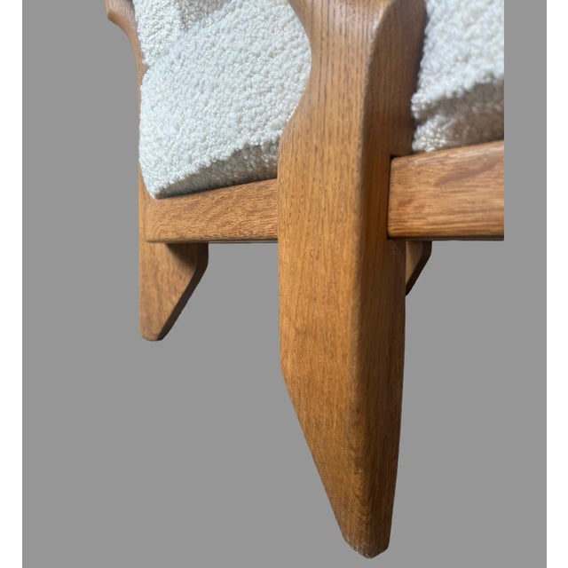 Guillerme Et Chambron "Grand Repos" Sofa, France 1950s For Sale - Image 10 of 18