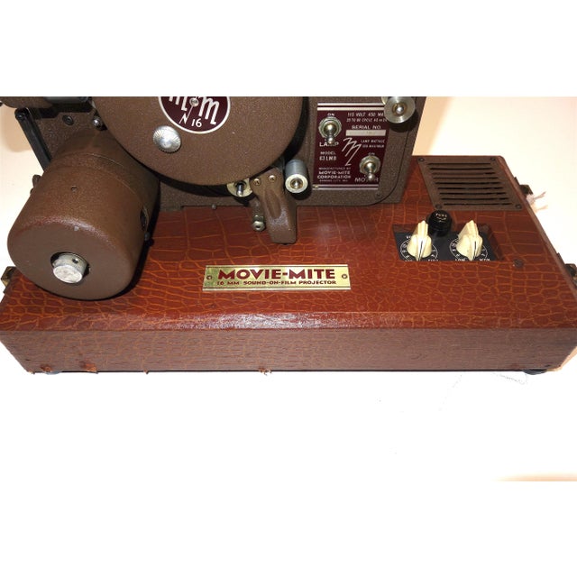 Circa 1940's Art Deco Sound and Picture Movie Projector For Sale - Image 4 of 11