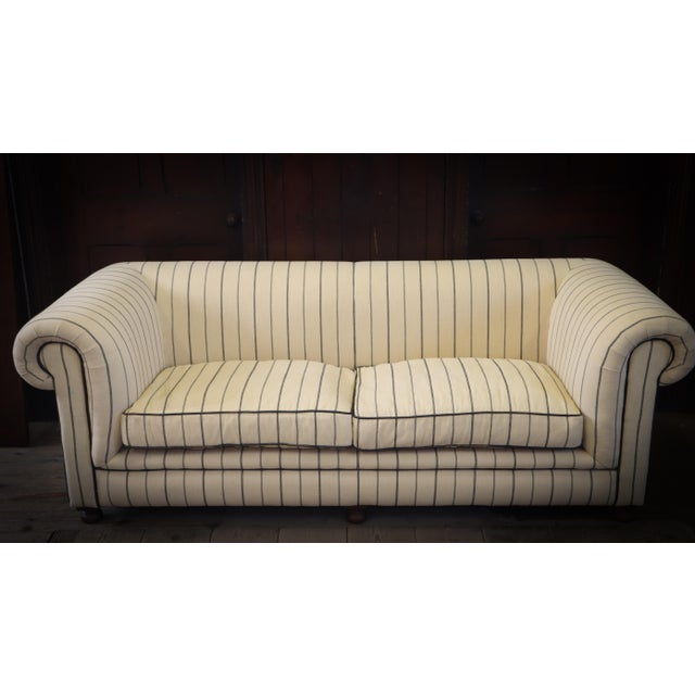 Cream Westminster Feather 2.5 Seater Sofa by Timothy Oulton, 2010s For Sale - Image 8 of 18