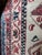 Red Anthropologie Kilim Style Sofa For Sale - Image 8 of 10