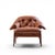 Percival Lafer MP41 Mid Century Brazilian Leather Lounge Chair and Ottoman The chair measures: 40 wide x 40 deep x 27.5...
