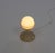 White LT 215 Table Lamp by Carlo Nason for A.V. Mazzega, 1970s For Sale - Image 8 of 9