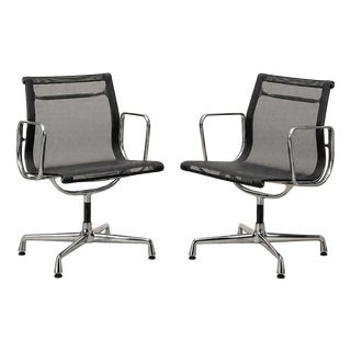 EA 103 Aluminum Office Chairs by Charles and Ray Eames for Vitra, 2005, Set of 2 For Sale