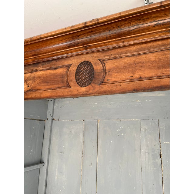 Brown French Antique Armoire For Sale - Image 8 of 12