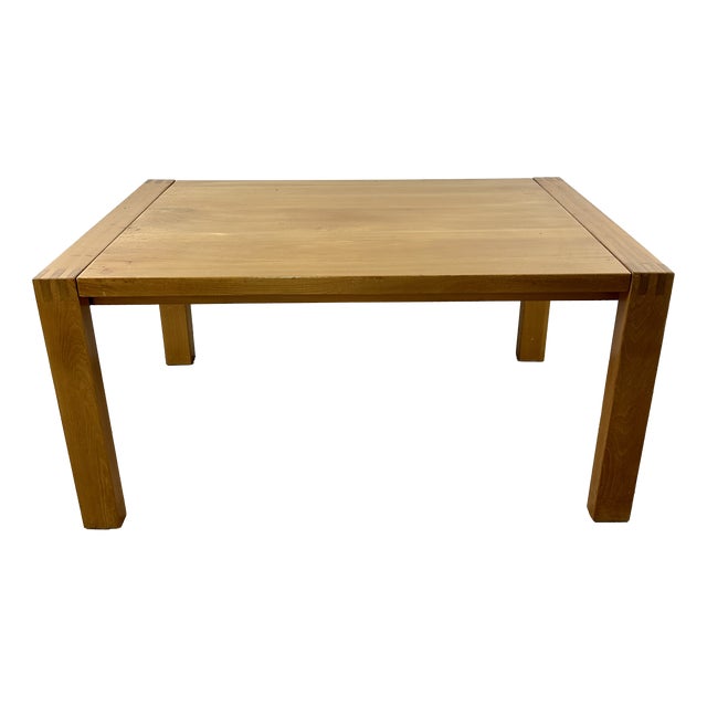 Extendable Table in Oiled Elm from Maison Regain, 1970s For Sale