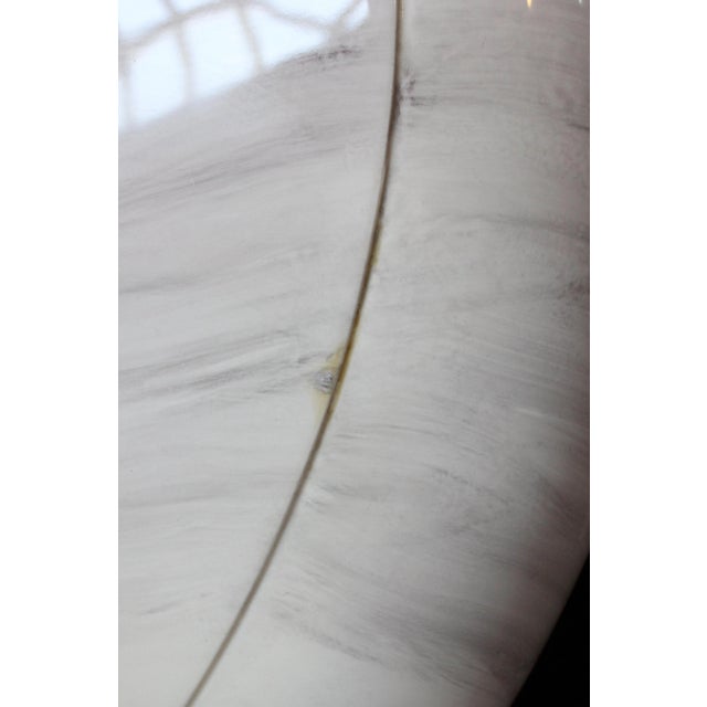 Vintage Faux-Marble Resin "Mushroom" Coffee Table For Sale - Image 12 of 13