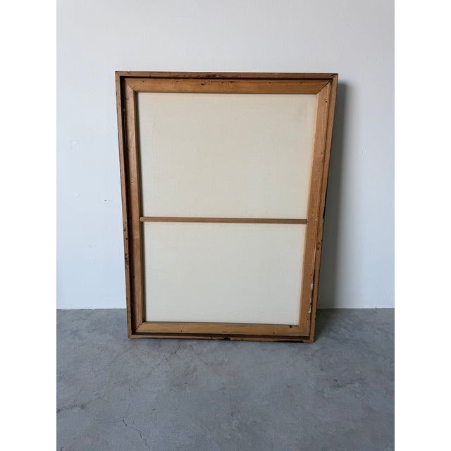 Taogaea (Eddie Powell, 1938–2012) Abstract Expressionist Oil Painting on Canvas - Framed For Sale - Image 14 of 15