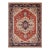 Pasargad Home Serapi Rust/Navy Area Rug -12′1″ × 17′11″ For Sale