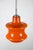 Mid-Century Modern Mid-Century Orange Glass Pendant Lamp, 1970s For Sale - Image 3 of 18