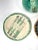Farmhouse Antique French Asparagus Wall Plates - Gallery Wall - Set of 5 - Including Longchamp & Onnaing For Sale - Image 3 of 12