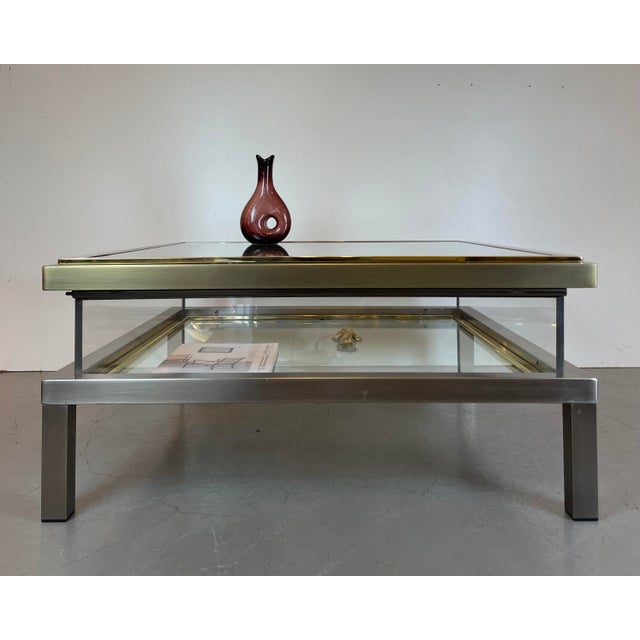 Coffer Coffee Table from Belgo Chrome, 1970s For Sale - Image 6 of 18
