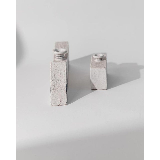 Vintage Ceramic Vases, 1980s, Set of 2 For Sale - Image 4 of 11