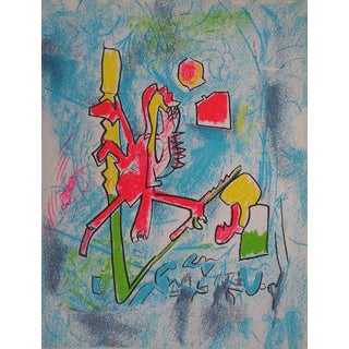 Roberto Matta, Créature surréaliste, Lithograph For Sale
