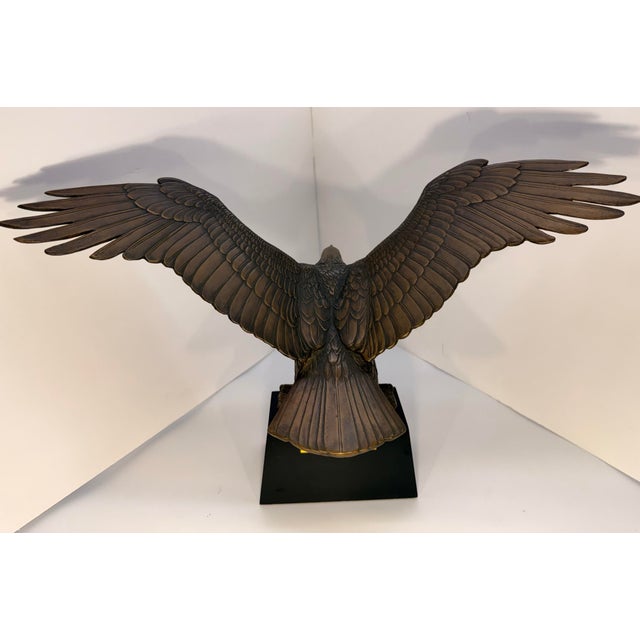 American Gilroy Robert’s Bronze Statue of the Great American Eagle For Sale - Image 3 of 7
