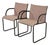 Richard Schultz for Knoll Modern Model 1407 Armchairs, Pair For Sale