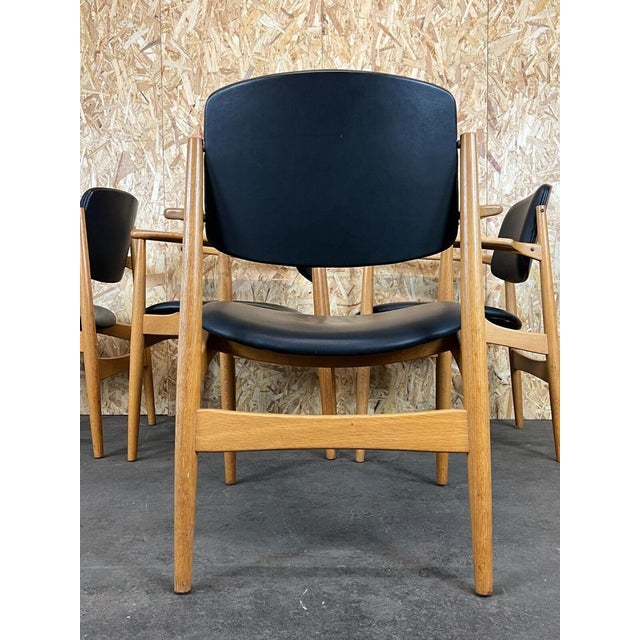 1970s Danish Oak Dining Chairs, 1970s, Set of 4 For Sale - Image 5 of 18