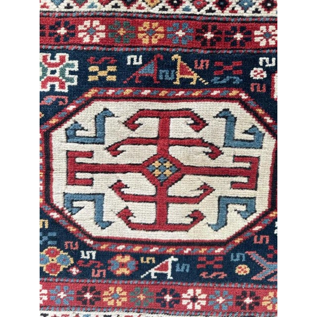 Brown Vintage Turkish Shirvan Rug, 1980s For Sale - Image 8 of 18